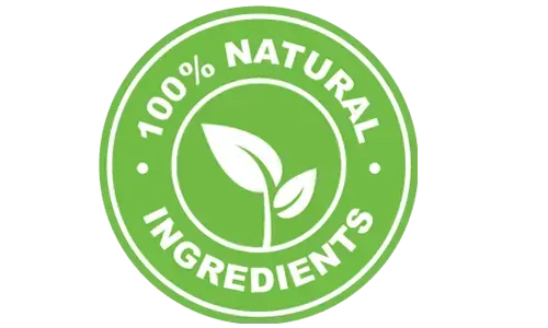 Non-GMO natural ingredients badge